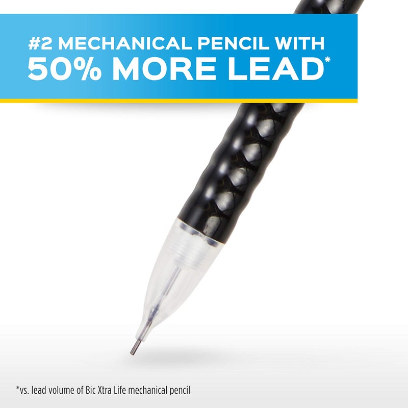 Paper Mate Mechanical Pencils 0.7mm Write Bros. Classic Number 2 Pencil Set Office Supplies Classroom Supplies Sketching Pencils Drafting Great for Standardized Testing 24 Count - Image 3